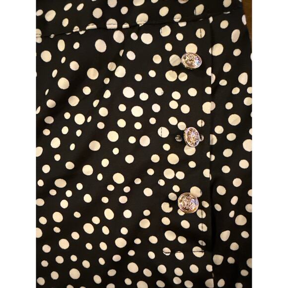 NY Collection Sailor Shorts Black White Small - Picture 5 of 5